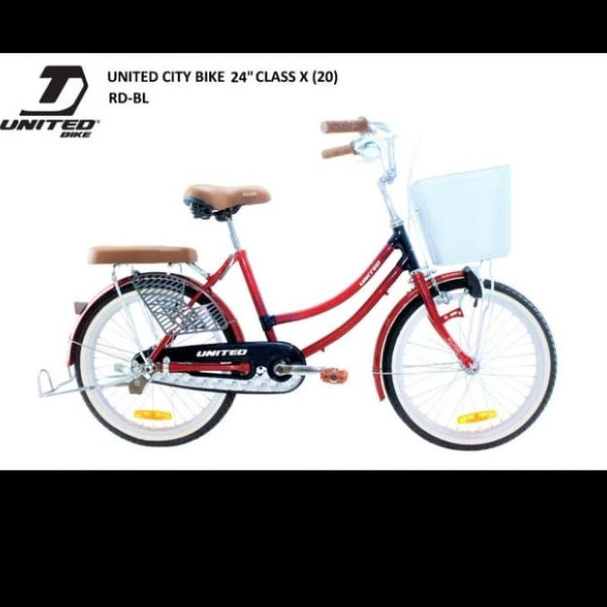 Sepeda Mini 24" United Class X Sepeda Keranjang United