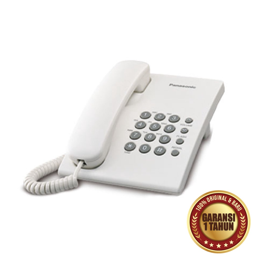 Telepon Kabel Panasonic KX-TS500 - Putih