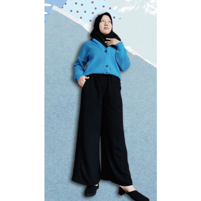 Celana Kulot / Crinkle Premium / Kulot Airflow / Fashion Muslim