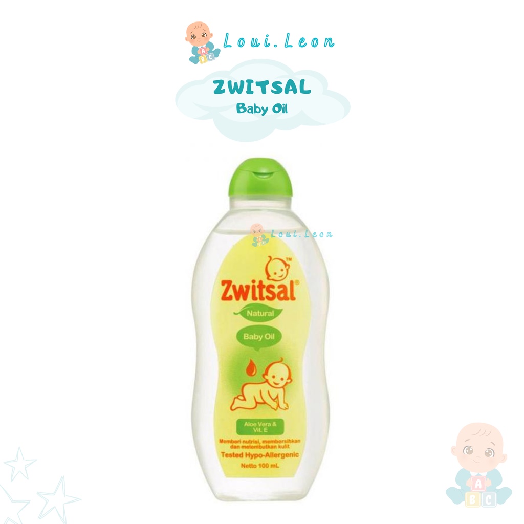 Zwitsal Baby Oil Natural 100 ml l Zwitsal Baby Oil