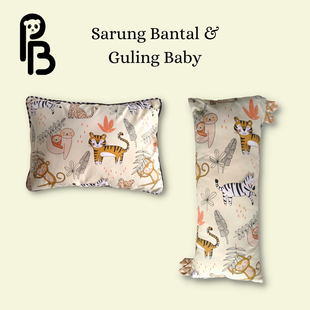 Precious Baby | Sarung Guling Bayi 2 in 1 | Size XL | Bisa Pilih Motif | Guling Baby | Baby Bolster | Guling Anak | Guling Kids | Guling Precious Baby