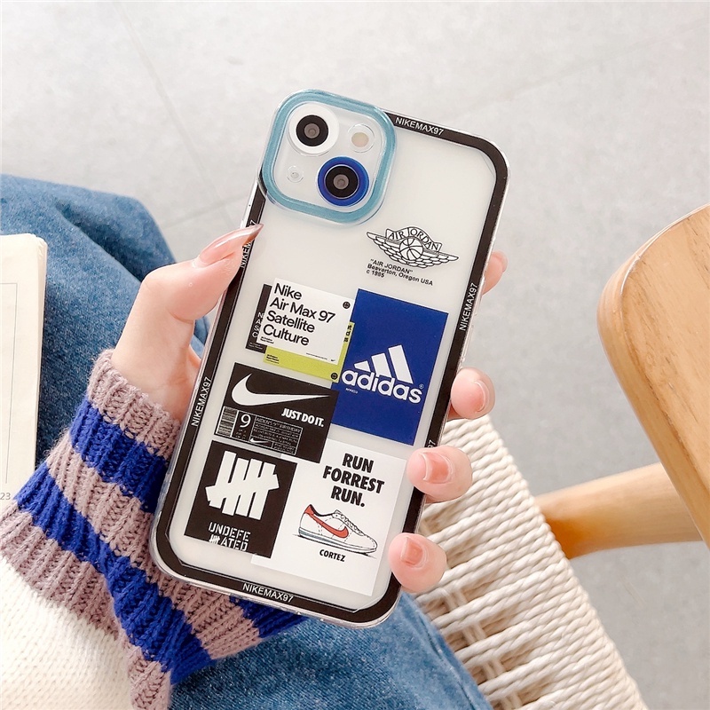 Soft Case Transparan Motif Angel Eye Untuk iPhone 14 13 12 11 Pro X XS Max XR 7 8 Plus