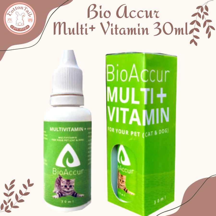 BioAccur Multivitamin Kucing/Anjing 30ml- Multivitamin Bio Accur