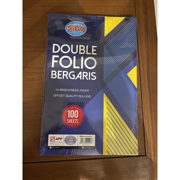 

Double Folio Bergaris Sidu