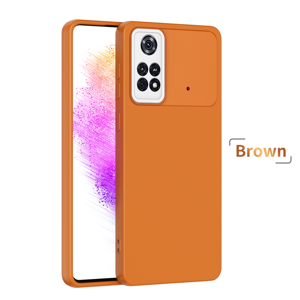 Soft Case Poco M4 Pro 4G Poco X3 NFC Poco X3 Pro Redmi 10 4G Hawk eye Eagle Eye Protection Frame Camera Series Case Silicone Candy Macaron