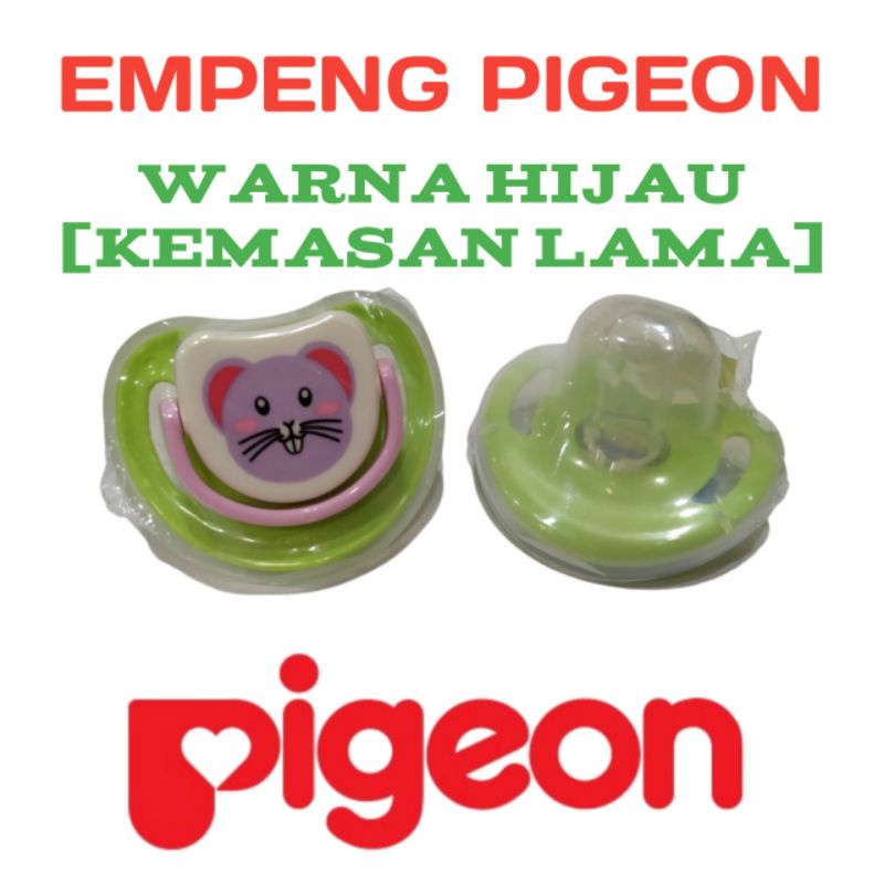 PIGEON EMPENG HIJAU [KEMASAN LAMA] DIJAMIN KIRIM SESUAI FOTO - SILICON DOT PIGEON LEMBUT ORIGINAL 10