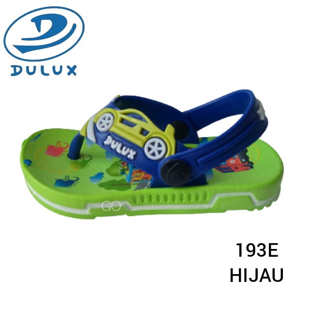 gof DULUX 193 E Sandal Jepit Anak terbaru Warna Warni Karakter Tayo