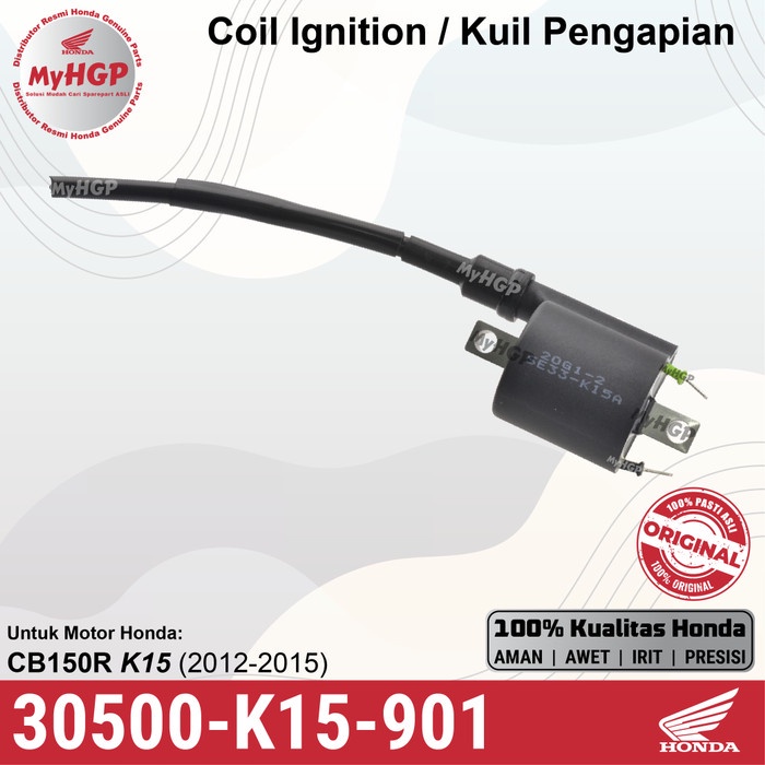 30500-K15-901 - Coil Ignition - CB150 Old 30500 K15 901 30500 K15 901 Kuil Pengapian Koil Kabel Busi