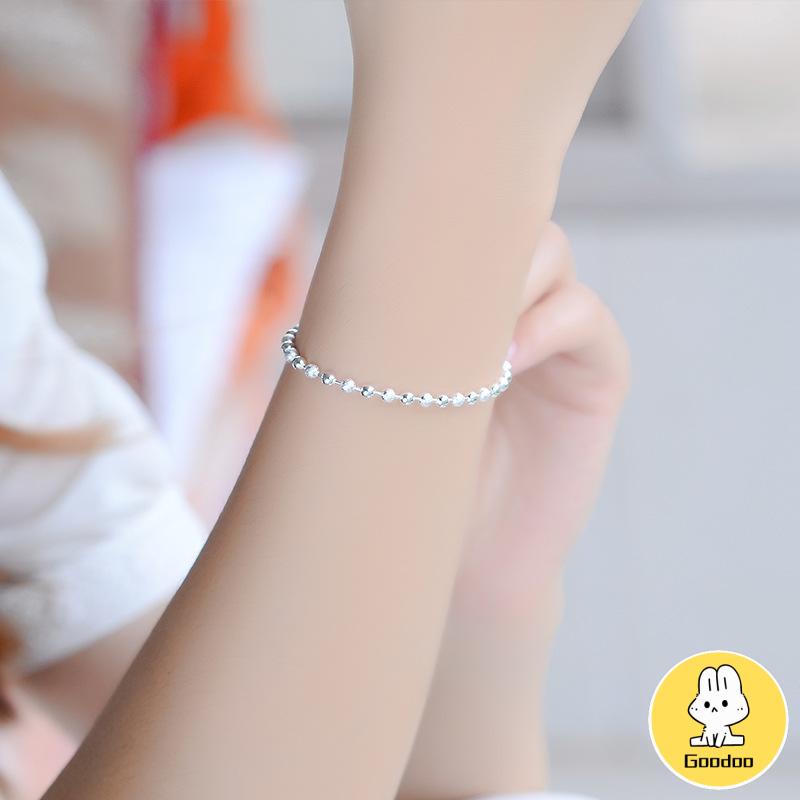 Gelang Rantai Bahan 925 Silver Untuk Wanita -Doo