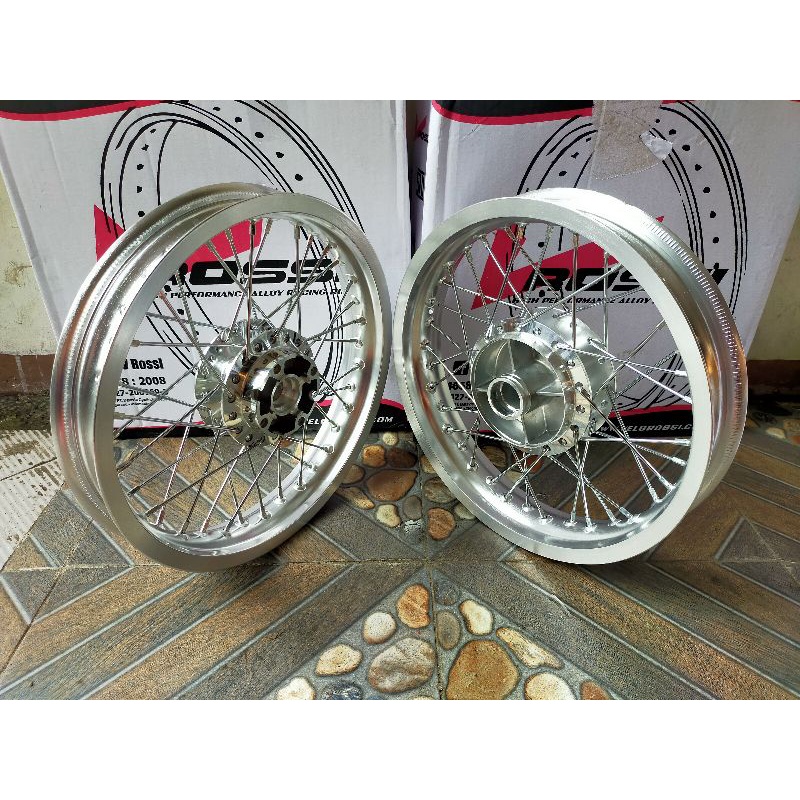 VELG SET ROSSI 185 215 RING 14 TROMOL SET GL PRO MEGAPRO HIU GL MAX