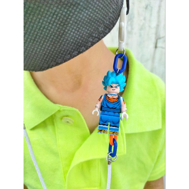 VEGETA / Tali masker anak / strap masker / tali masker lucu / tali masker lego / tali konektor maske