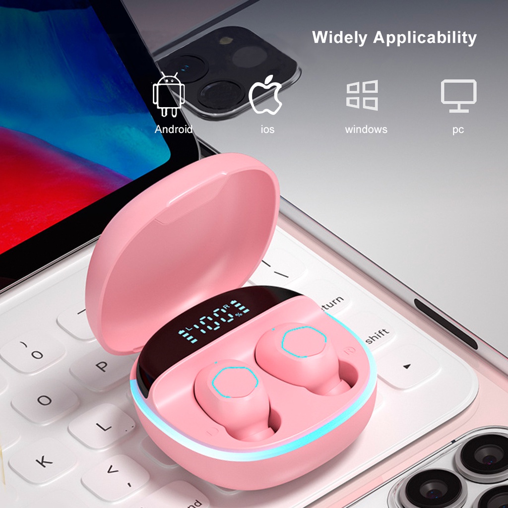 BENCO TWS Wireless Earbud BT 5.2 Low Latency Waterproof Colorful M13