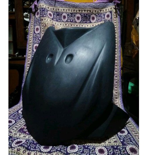 Tameng Depan Beat Karbu Hitam Doff