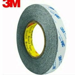 Double Tape 3 M 9448 A- Double Tape Black 9448 A 12mm x 50 Meter