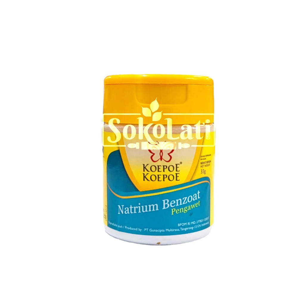 

Natrium Benzoat Koepoe Koepoe Pengawet Makanan