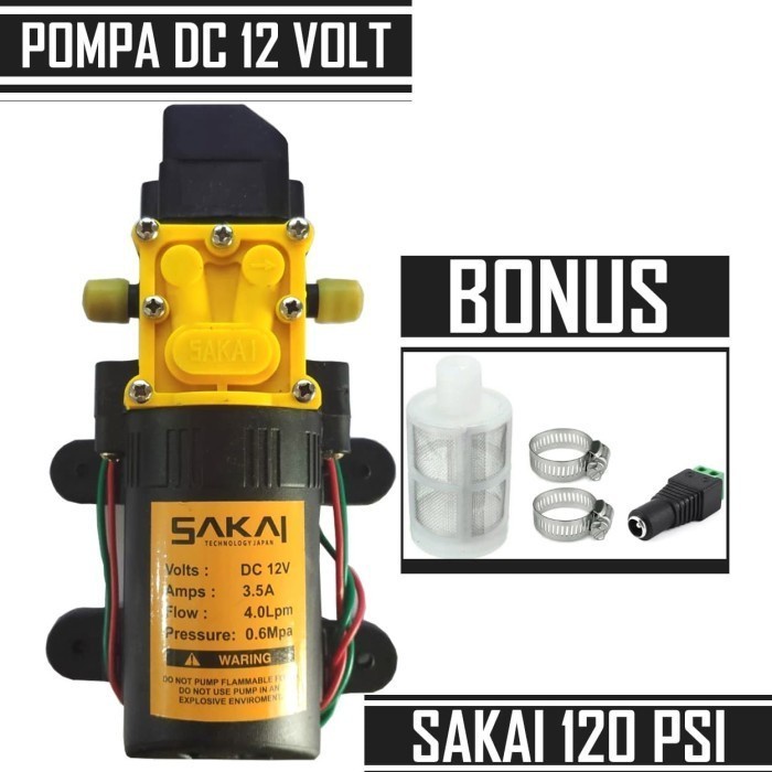 POMPA AIR DC 12V / POMPA DC 12V - Non Drat
