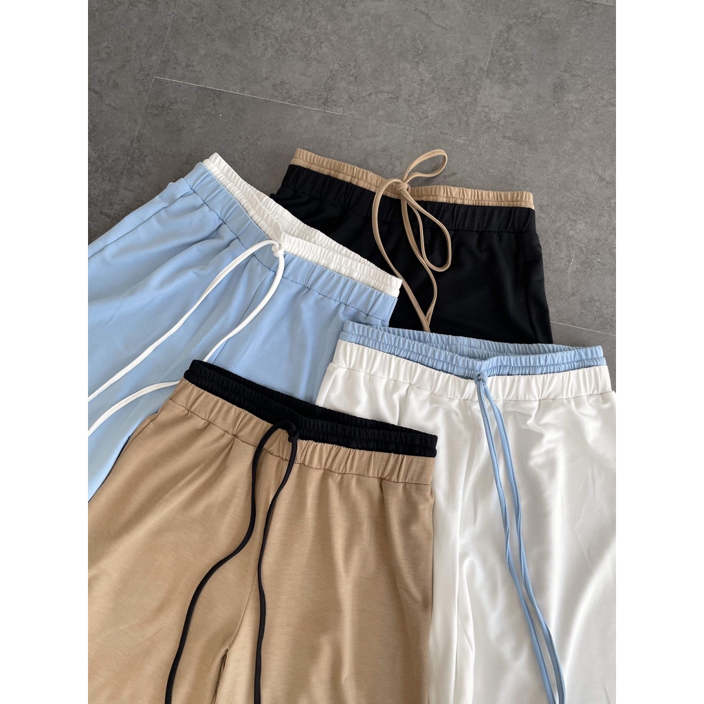 Poppy Peach EVE Cullots Pants - Celana Panjang Kulot Wanita