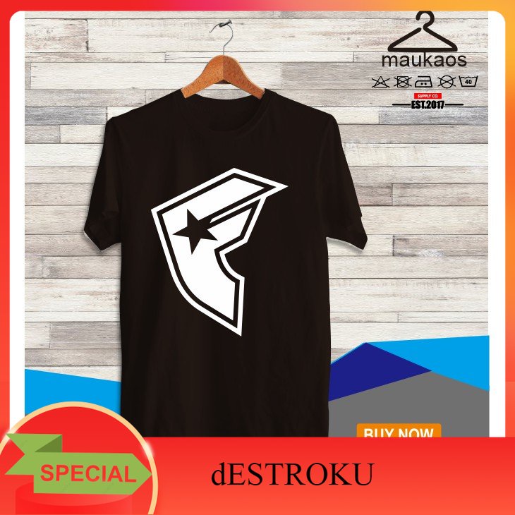 dESTROKU Kaos Baju Distro Famous Logo