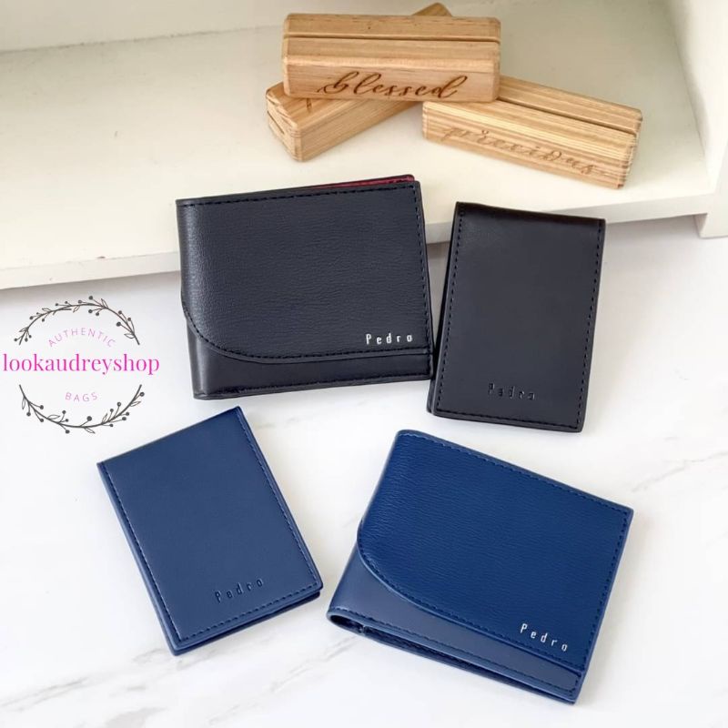 [100% ORIGINAL] PEDRO Men's Flip Wallet | Dompet Pedro | Dompet Pria | Dompet Lipat