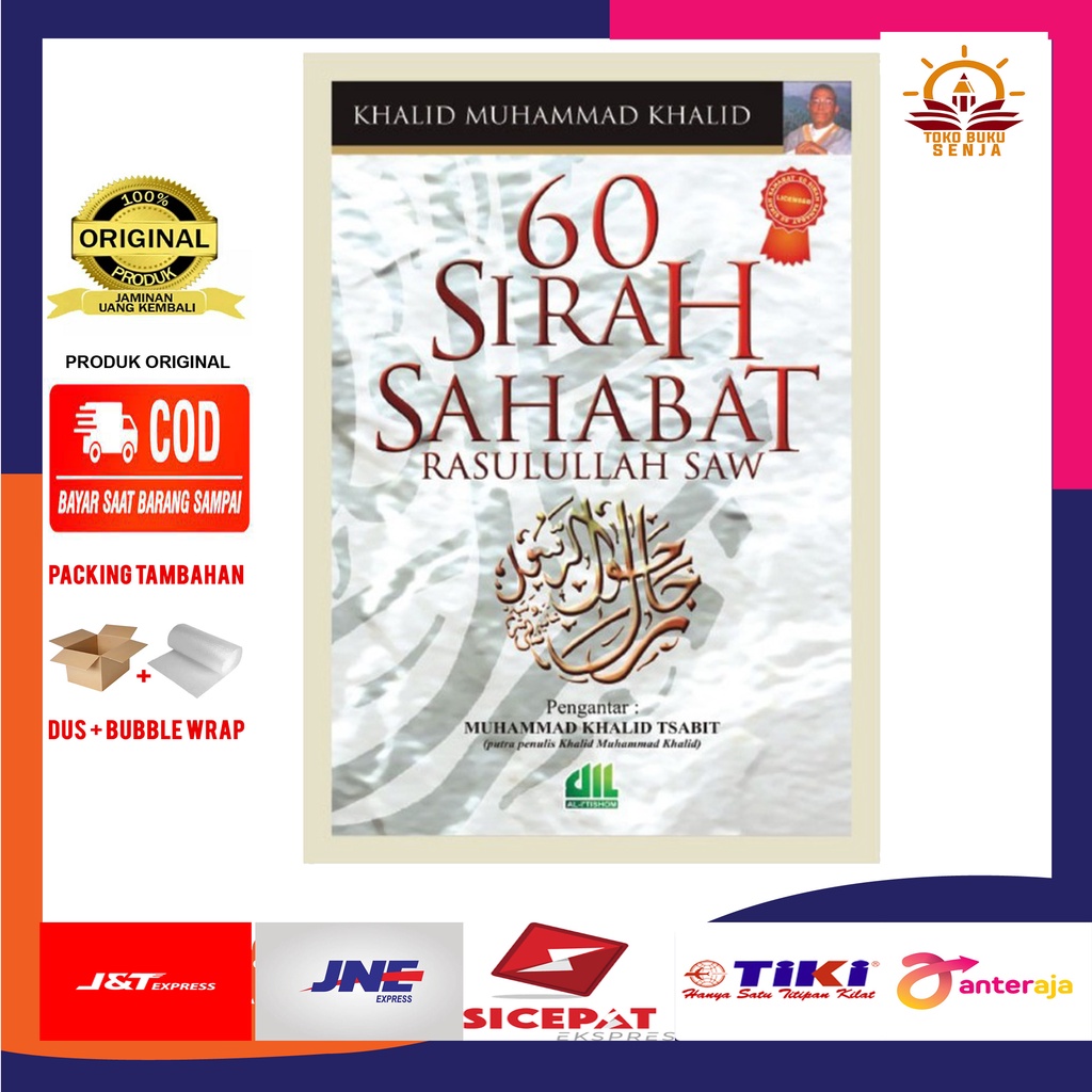 Buku Sirah / 60 Sirah Sahabat Rasulullah Khalid Muhammad Khalid - Al Itishom