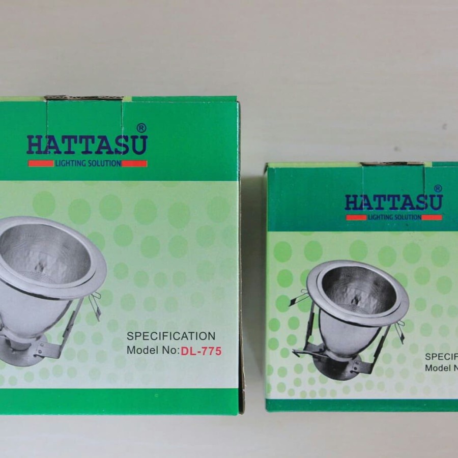 Downlight/Donlet Fitting/Fiting/ dudukan Rumah Lampu 4 inch Hattasu