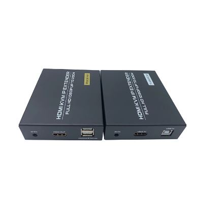 Hdtv kvm ip extender netline 200m lan rj45 cat 5e 6e 6 utp Usb-A Usb-b 2.0 1080p 60hz Full HD HKV200 - Keyboard video mouse extend 200 meter HKV-200