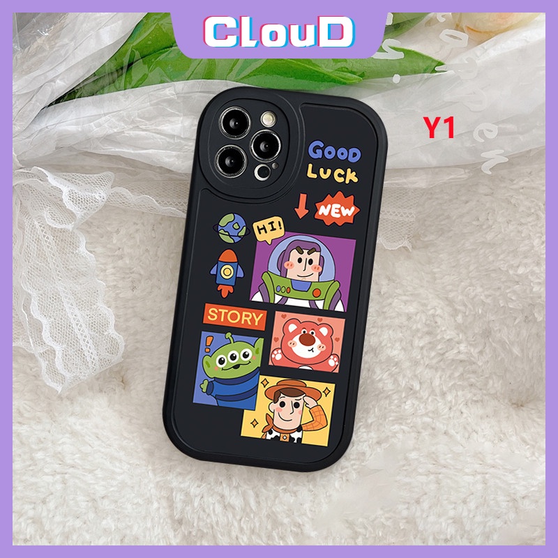 Kartun Toy Story Manyo Soft TPU Case Untuk OPPO A17 A15 A57 2022 A96 A12 A95 A16K A76 A55 A74 A16E A5S A3S A15s A94 A16 A1K A53 A9 A5 A54 A7 Reno8 7Z 5F 5 6 4 Jam Tangan 4F A31 A92 A33 A36