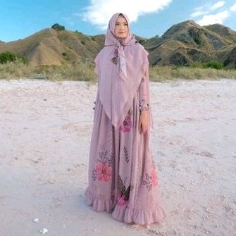 MAZAYA Series edisi raya Syari elegan ElDeena by Kanaya original harga reseller