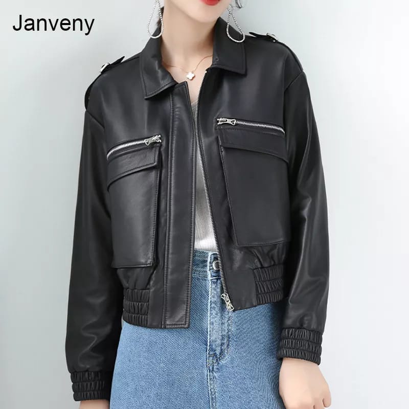 Jaket kulit wanita jaket motor wanita jaket kulit cewek korea jaket kulit garut jaket kulit murah ro