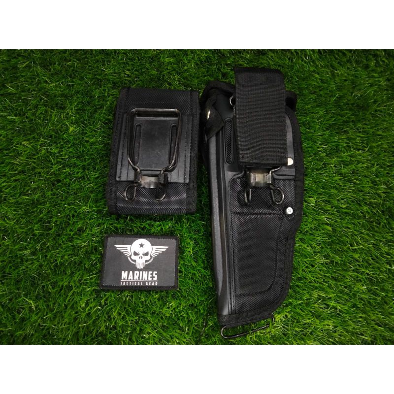 Holster Pistol dan Holster HP Hitam Polos