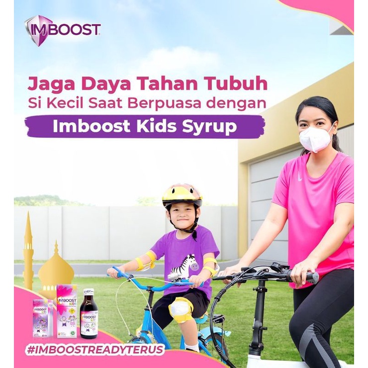 Imboost Kids Syrup 60 ml /imboost syrup || vitamin daya tahan tubuh anak || suplemen Anak || imboost multivitamin