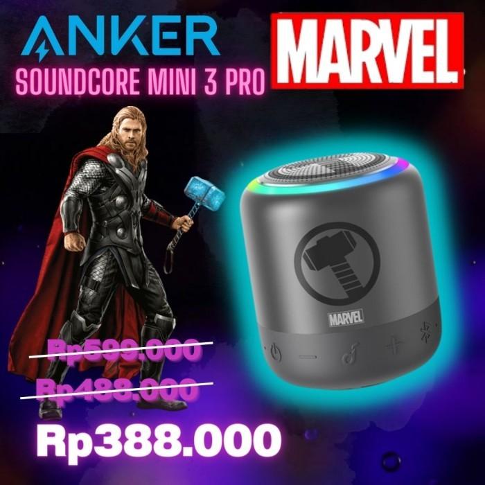 SPEAKER BLUETOOTH SUPER BASS ANKER MARVEL SOUNDCORE MINI 3 PRO THOR
