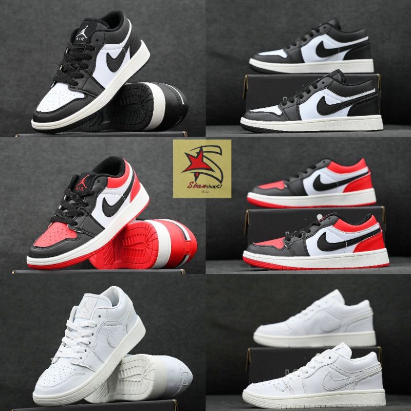COD SEPATU PREMIUM ANAK-ANAK NIKE AIR JORDAN 1 LOW SEPATU MURAH BERQUALITAS