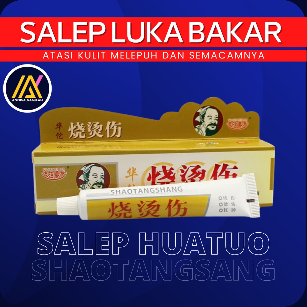 SALEP OBAT LUKA BAKAR AMPUH / PENGHILANG BEKAS LUKA KENA AIR PANAS MINYAK PANAS KULIT MELEPUH AMPUH 