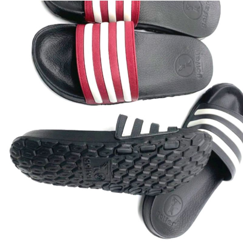 Sandal Pria / Sandal Slip on Cowok Karet Ringan