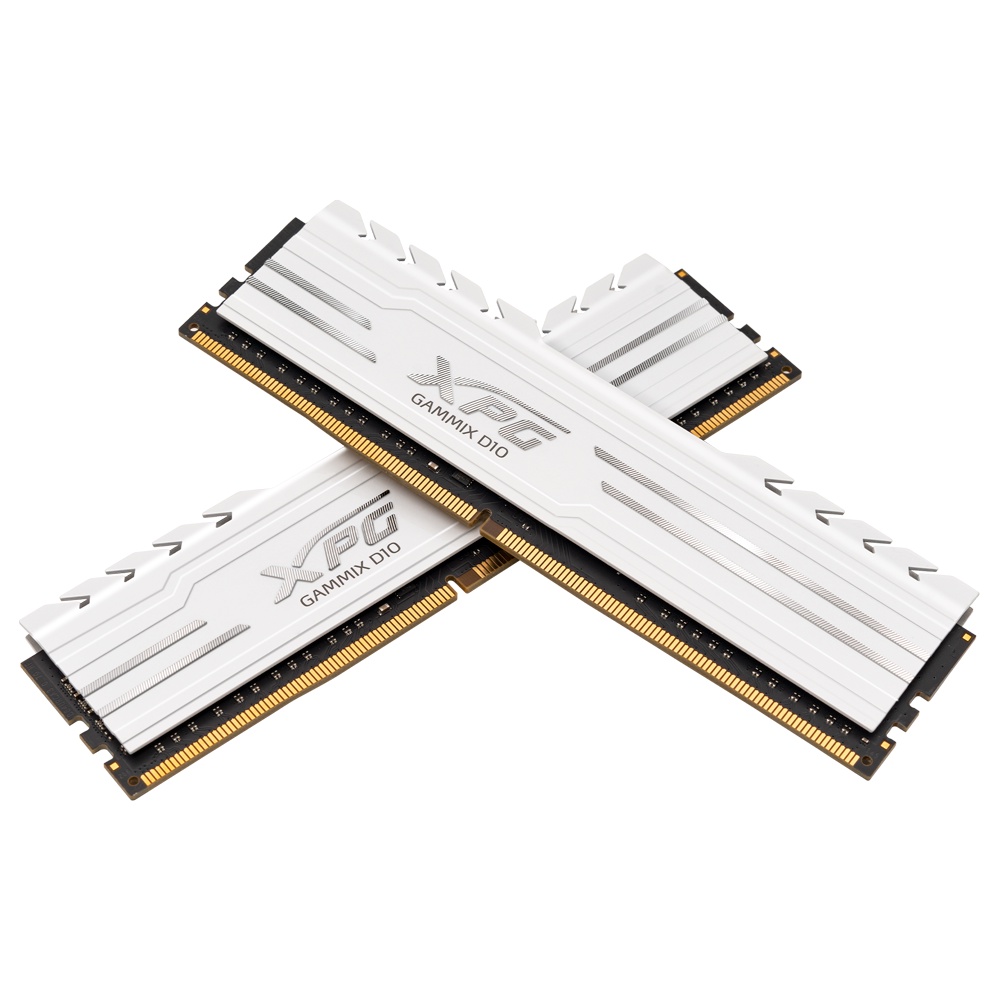 RAM XPG GAMMIX D10 16GB KIT (2x8GB) DDR4 3200MHz White X FACTOR 3200