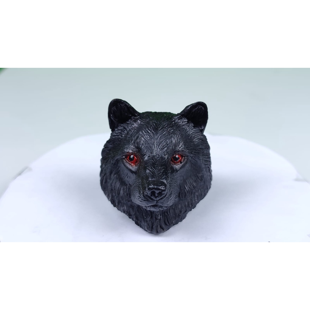 WOGGLE SRIGALA HITAM  - WOGGLE SCOUT - RING HASDUK PRAMUKA KARAKTER 3D PUSAT WOGGLE INDONESIA - MALA