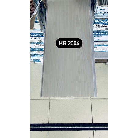 Plafon Pvc Putih Serat Kayu Kb 2004 - Kb 2020