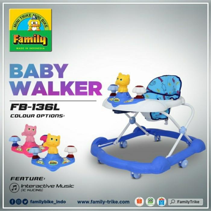 Babywalker Baby Walker Family Fb-136L Fb - 136 L Babywalker Upin Ipin