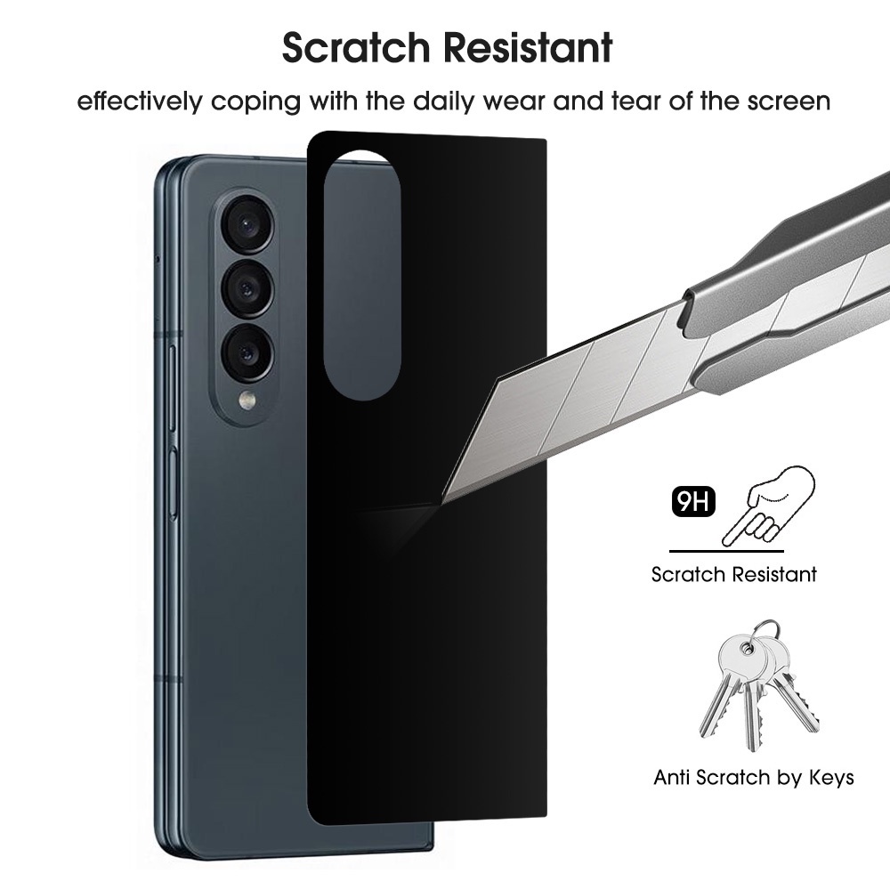 Pelindung Layar Tempered Glass Anti Gores Untuk Samsung Galaxy Z Fold 4