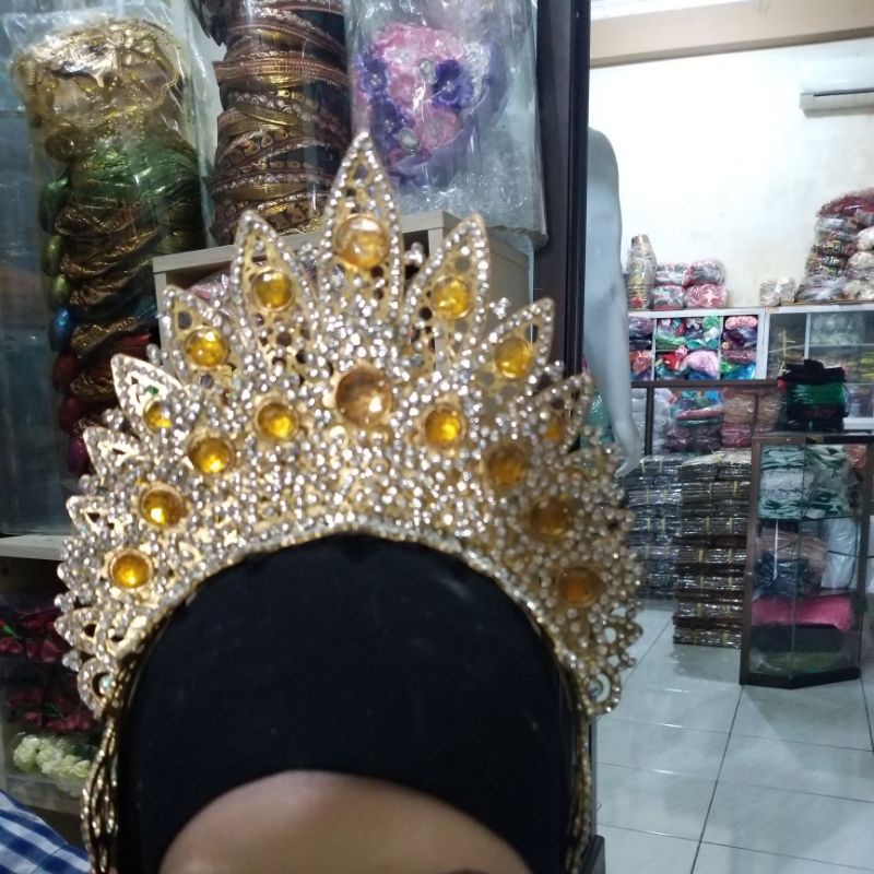 Mahkota muslim/tari /bando kreasi