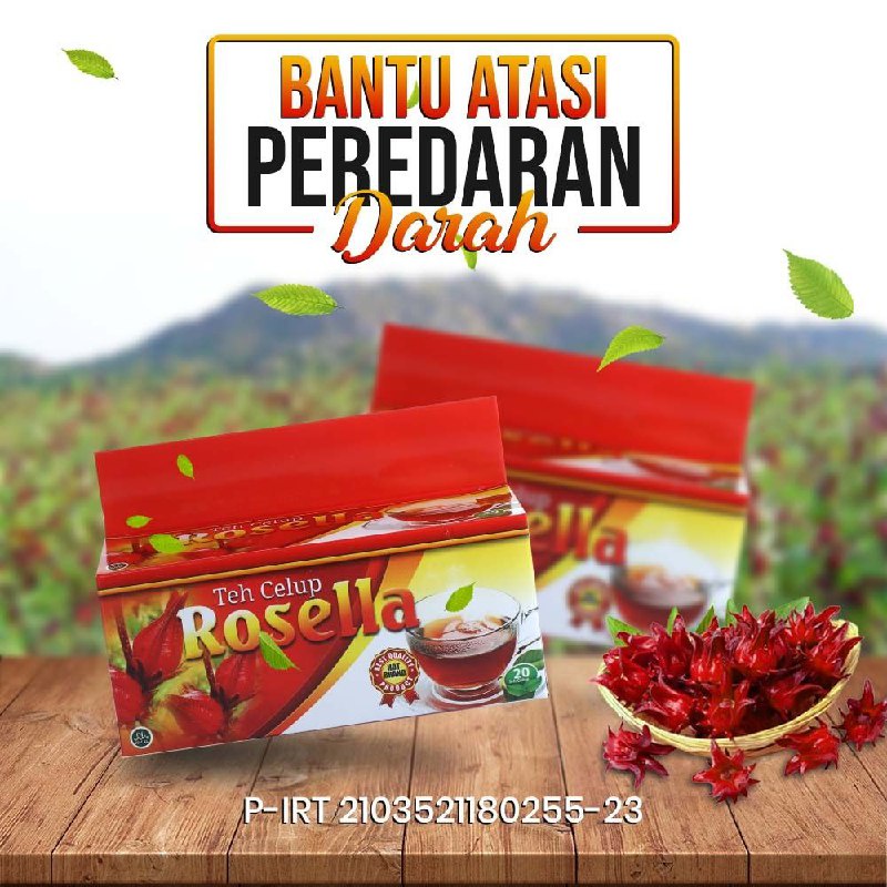 

Teh Celup Bunga Rosella Darusyifa Alami isi 20 sachet