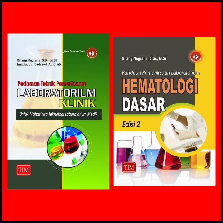 Bestt.Brand | Paket 2 Buku Hematologi Dasar.Laboratorium Klinik