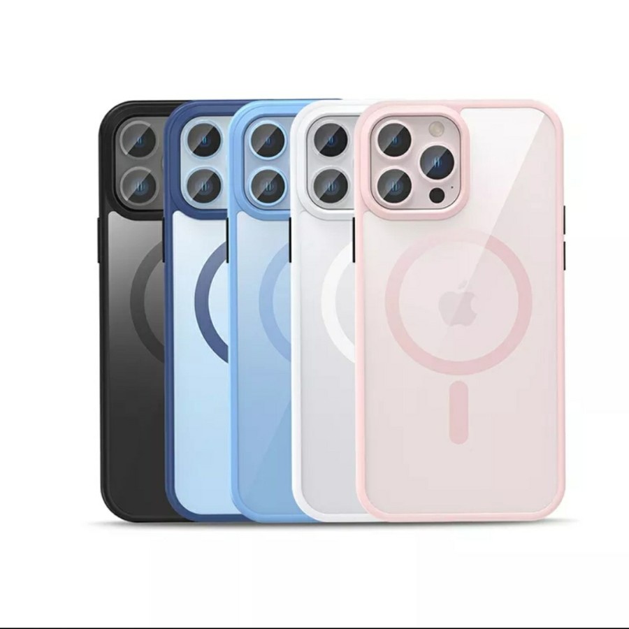 Case Magsafe Magnetic Hybird Color IPH 7+/8+ | XS/X | 9+/XS Max | 11/11 Pro/11 Pro Max