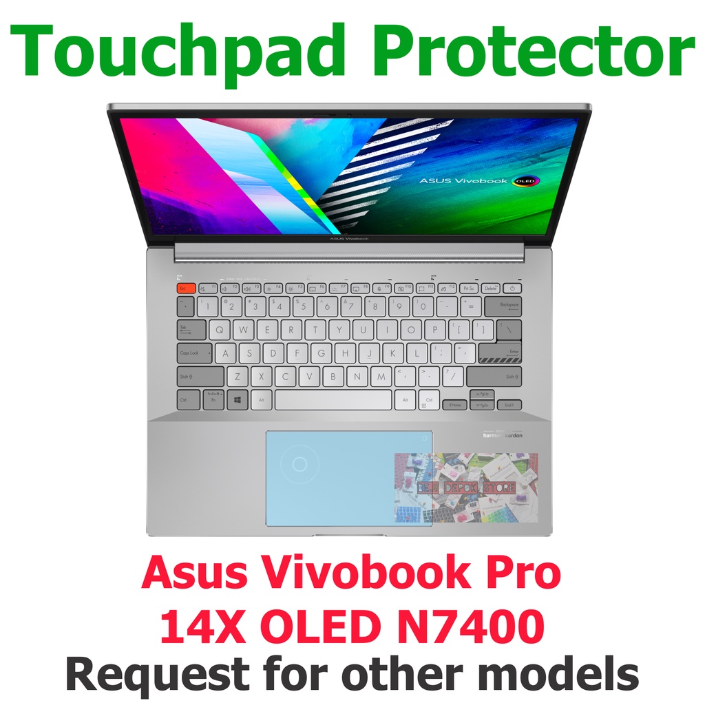 Touchpad Trackpad Protector Cover Anti Gores Asus Vivobook Pro 14X OLED N7400