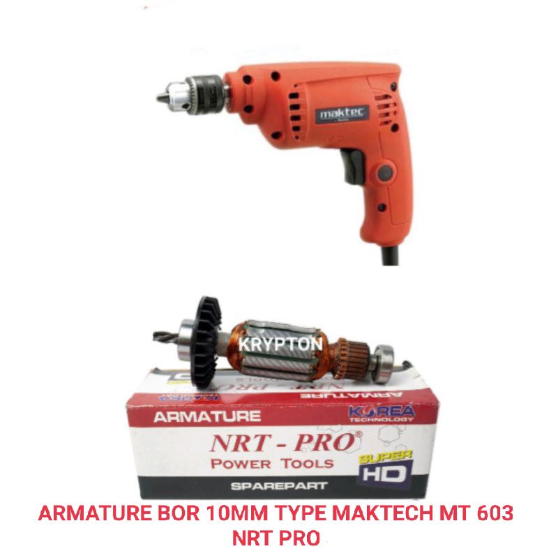 ARMATURE / ANGKER BOR 10MM TYPE MAKTECH MT-603 NRT PRO 100% ORIGINAL