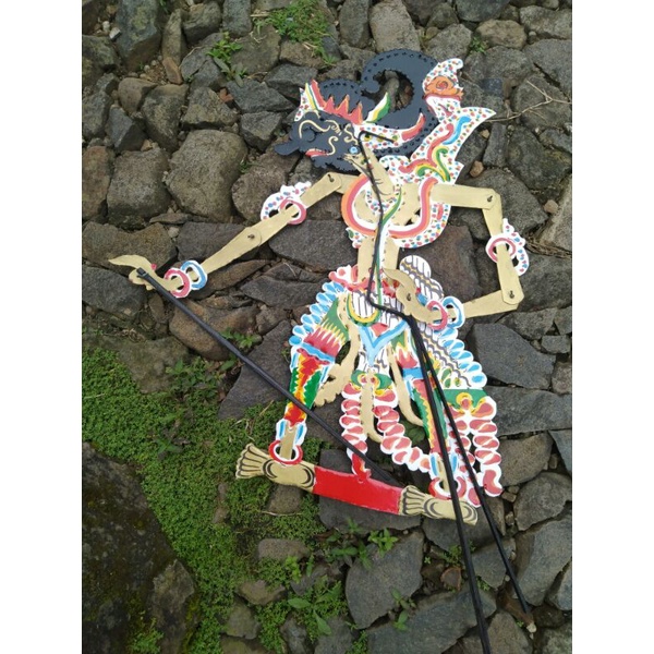 Jual Wayang Kulit Karton Gatutkaca Termurah Standar Dalang Shopee