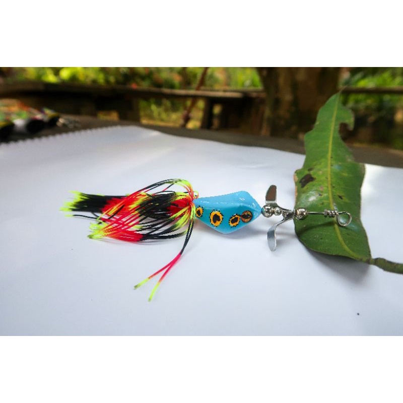 sleter mini | umpan gabus toman | lure casting