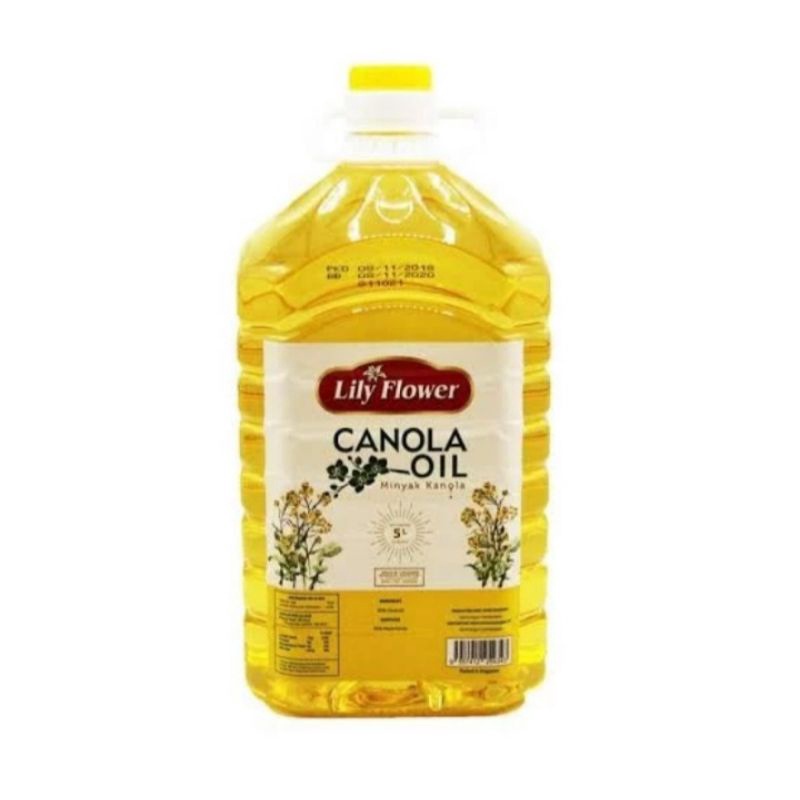 

lily flower canola oil 5 litter