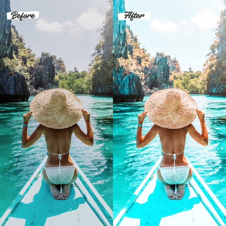 Lightroom Preset Summer Holiday Dekstop and Mobile (IOS/Android)